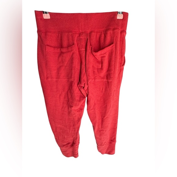 Chaser Red Cropped Joggers - Picture 2 of 3